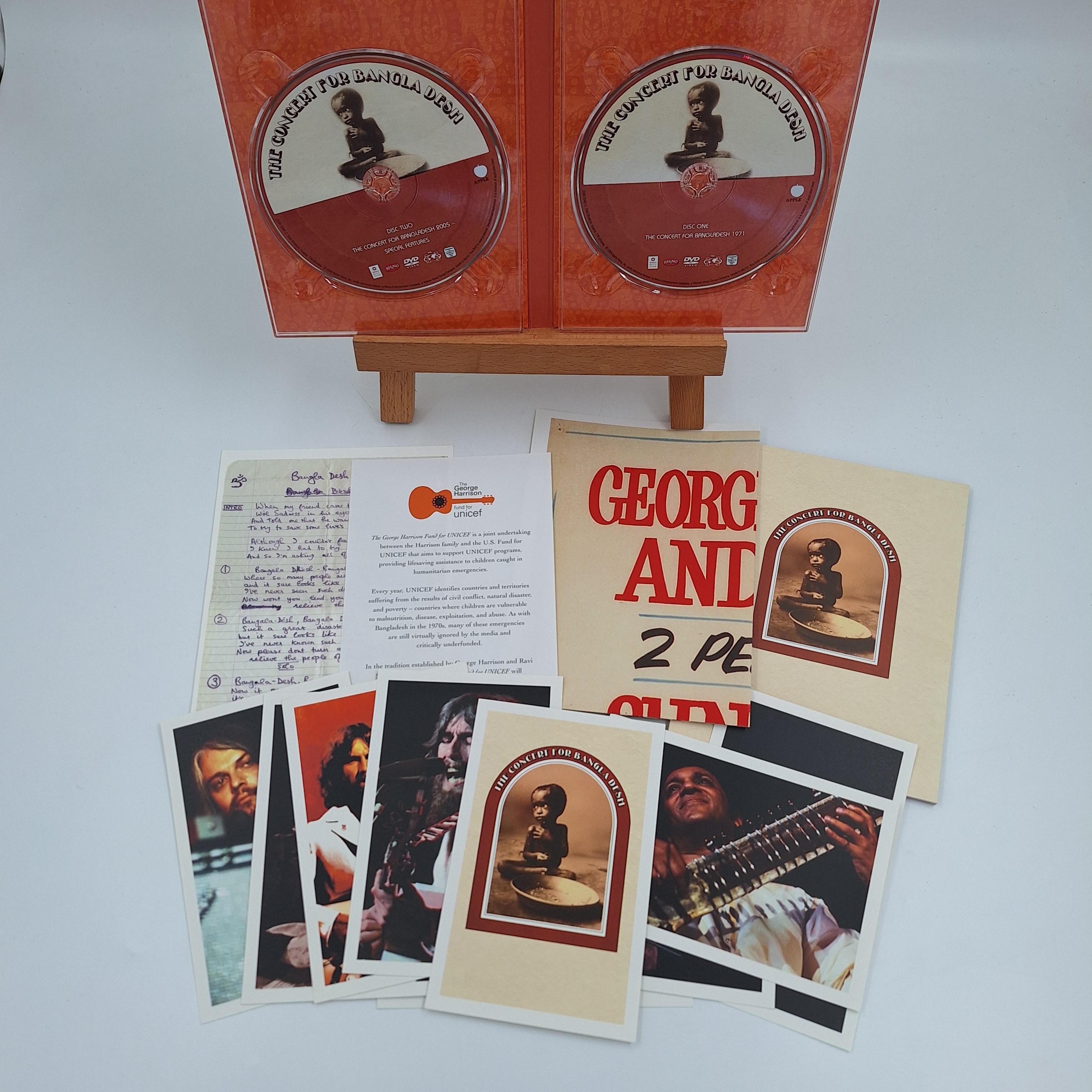Coffret collector complet et numéroté. « The concert for Bangladesh 1971 » by Georges Harrison and friends. 2005, Apple. Très bon état - Vue 4 - 